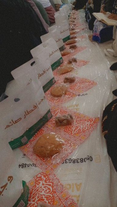 من منطلق المسؤولية المجتمعية والترابط المجتمعي لذوي الاعاقة تلبية دعوة ادارة خدمات ذوي الإعاقة بتناول طعام الأفطار