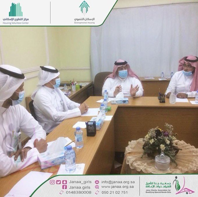 زيارة كريمة من أعضاء إدارة الإسكان التنموي بمنطقة المدينة المنورة