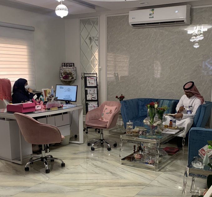 زيارة مدير العلاقات الخيرية بمصرف الراجحي الأستاذ فلاح الجابري لتحديث حسابات الجمعية