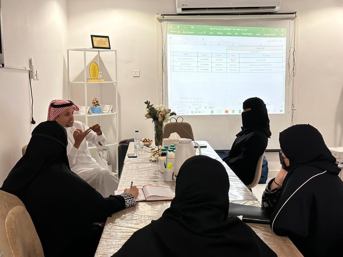 زيارة مستشار مؤسسة الملك خالد