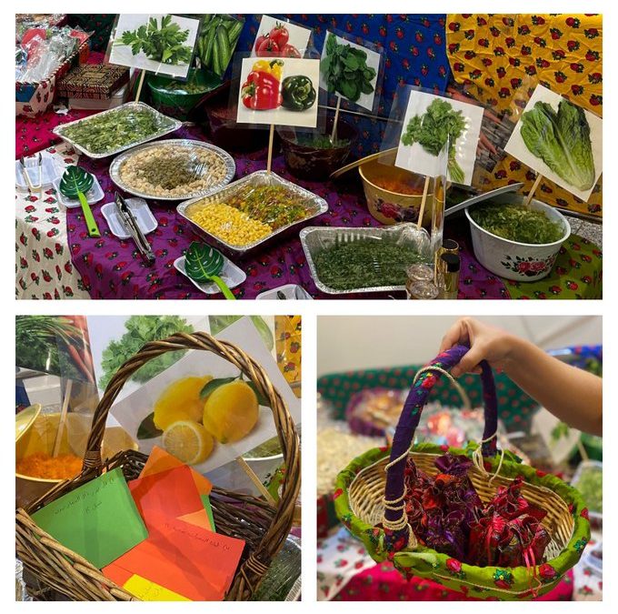 ضمن البرامج التوعوية والتثقيفية فعلت #جمعية_جنا نشاط الغذاء الصحي